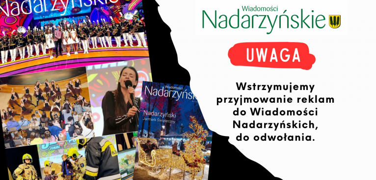 Wstrzymujemy przyjmowanie reklam&nbsp;